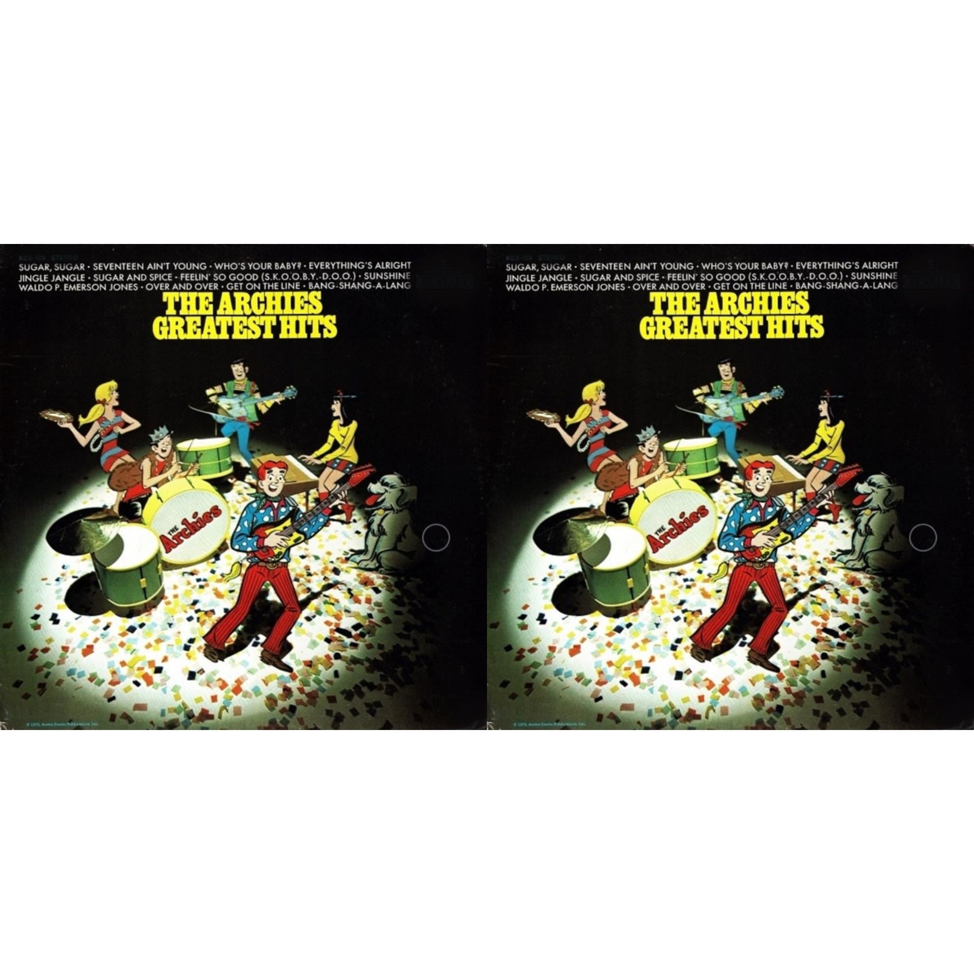 Archies Greatest Hits (55Th Anniversary/Sugar Sugar White LP Vinyl/Limited Edition) & Archies Greatest Hits (55Th Anniversary/Translucent Red LP Vinyl/Limited Edition)