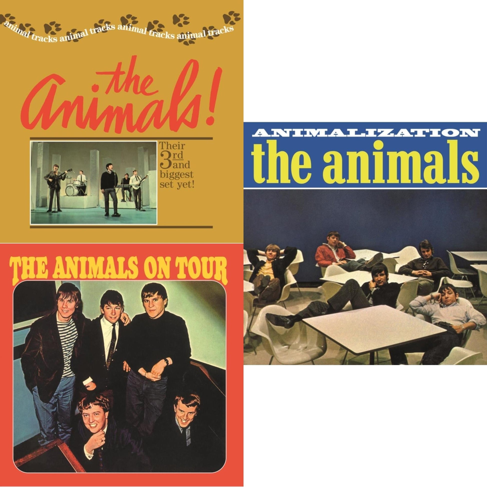 This is a 3 LP Vinyl SKU bundle.
1.This LP Vinyl is brand new.Format: LP VinylMusic Style: Rock & RollThis item's title is: Animal TracksArtist: AnimalsLabel: ABKCOBarcode: 018771997719Release Date: 6/24/2022
2.This LP Vinyl is brand new.