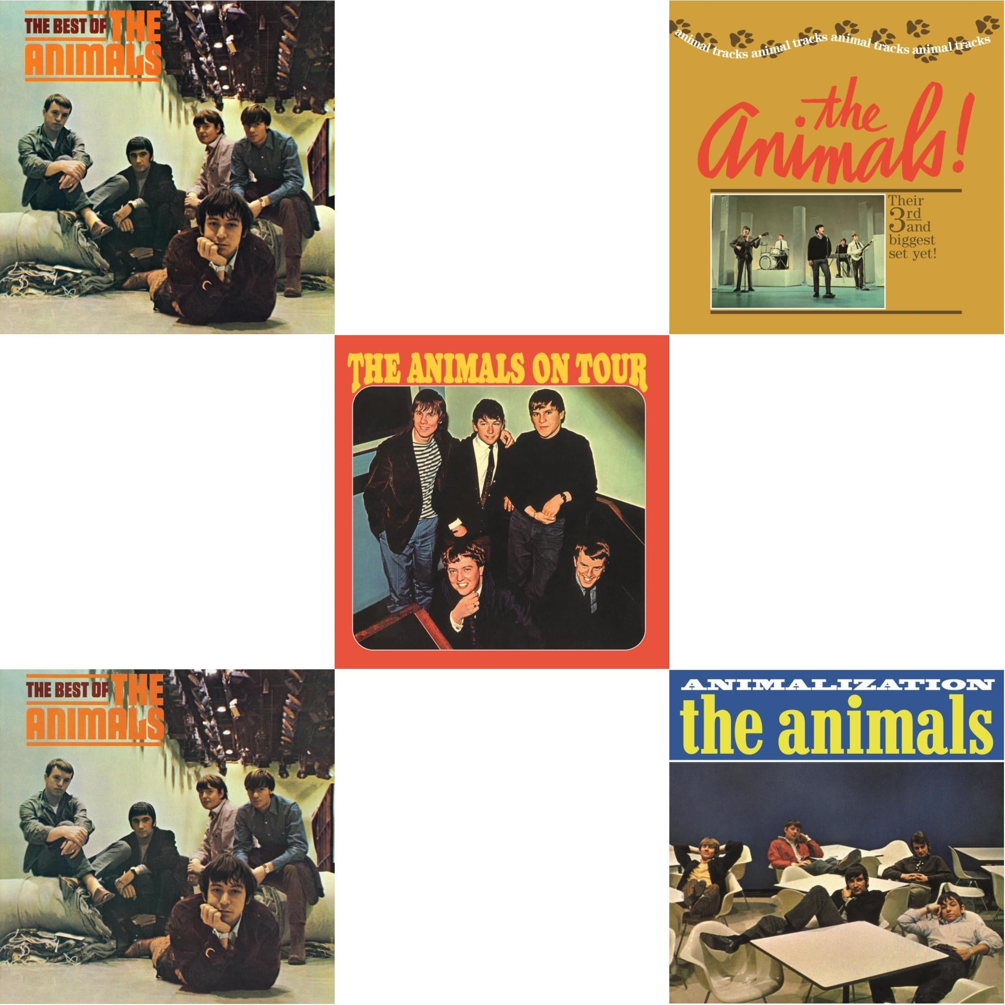 Best Of The Animals & Best Of The Animals & Animals On Tour & Animal Tracks & Animalization