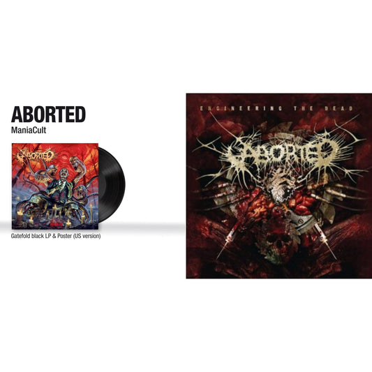 This is a 2 LP Vinyl SKU bundle.
1.This LP Vinyl is brand new.Format: LP VinylMusic Style: Death MetalThis item's title is: Archaic Abattoir (Limited Edition/Red LP Vinyl)Artist: AbortedLabel: LISTENABLE RECORDSBarcode: 3760053846112Release Date: 4/15/2022
2.