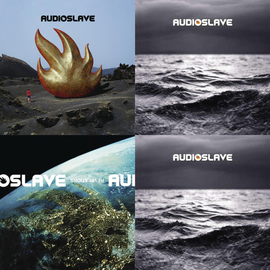 This is a 4 CD SKU bundle.
1.This CD is brand new.Format: CDMusic Style: Alternative RockThis item's title is: AudioslaveArtist: AudioslaveLabel: LEGACYBarcode: 888750364821Release Date: 9/26/2014
2.This CD is brand new.