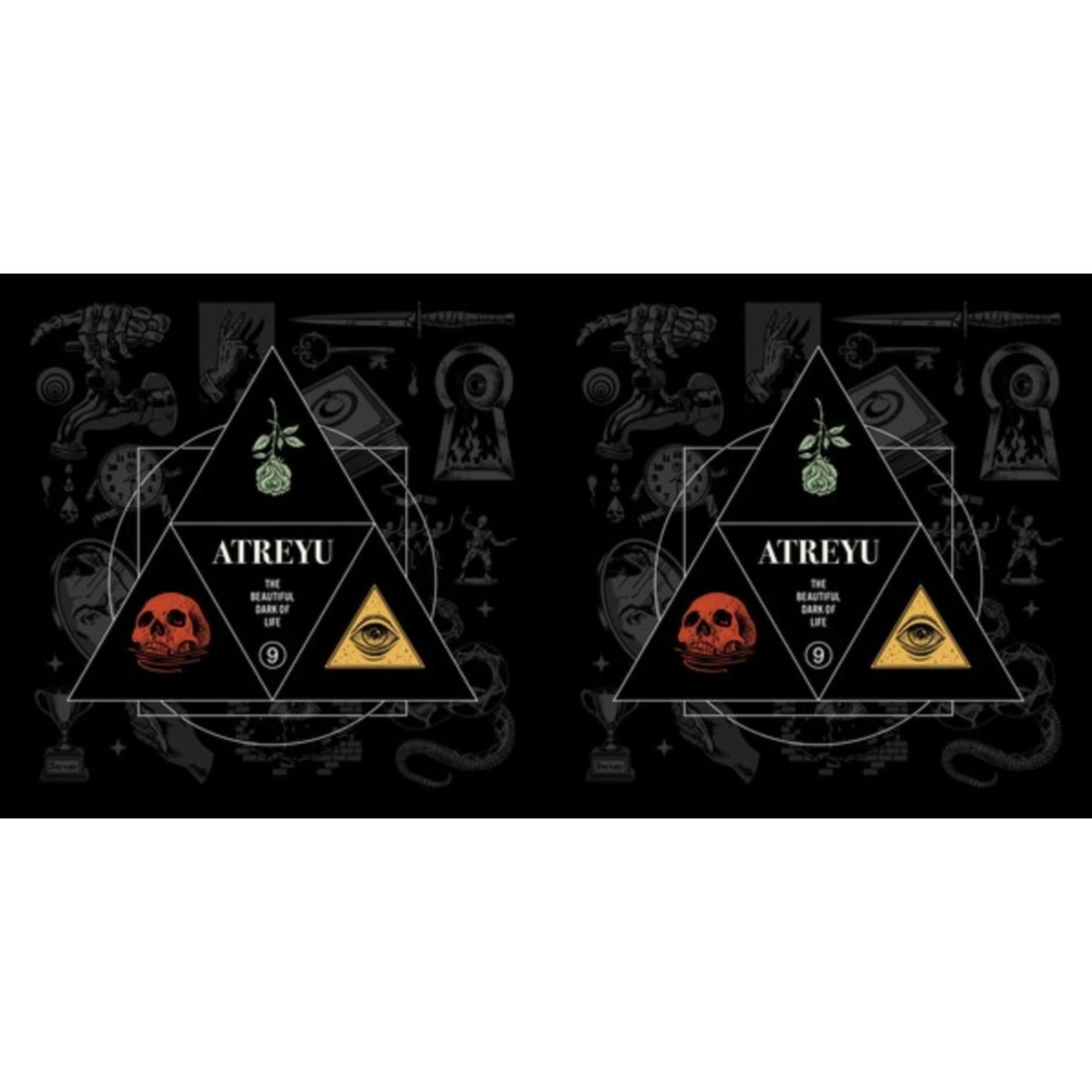 Atreyu - Beautiful Dark Of Life (Red Teal & Yellow Swirl Vinyl/2LP) & Beautiful Dark Of Life (Glow-In-The-Dark Clear Vinyl/2LP)