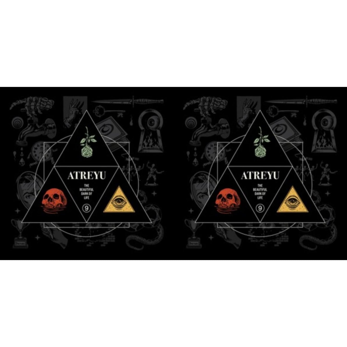 This is a 2 LP Vinyl SKU bundle.
1.This LP Vinyl is brand new.Format: LP VinylThis item's title is: Beautiful Dark Of Life (Red Teal & Yellow Swirl Vinyl/2LP)Artist: AtreyuBarcode: 5401148000320Release Date: 12/8/2023
2.This LP Vinyl is brand new.