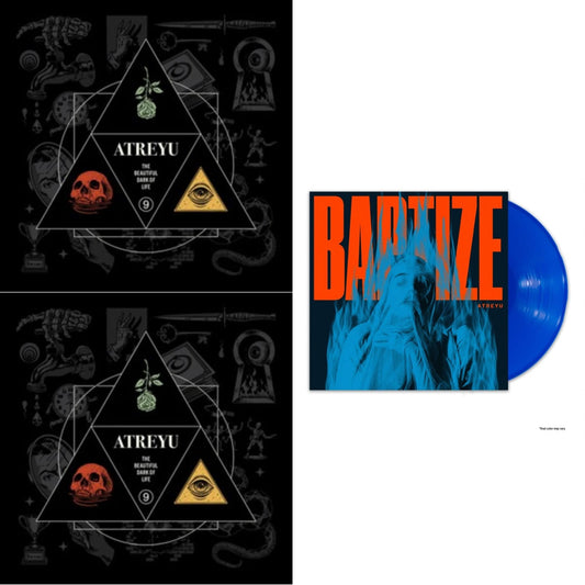 This is a 3 LP Vinyl SKU bundle.
1.This LP Vinyl is brand new.Format: LP VinylThis item's title is: Beautiful Dark Of Life (Glow-In-The-Dark Clear Vinyl/2LP)Artist: AtreyuBarcode: 5401148000337Release Date: 12/8/2023
2.This LP Vinyl is brand new.