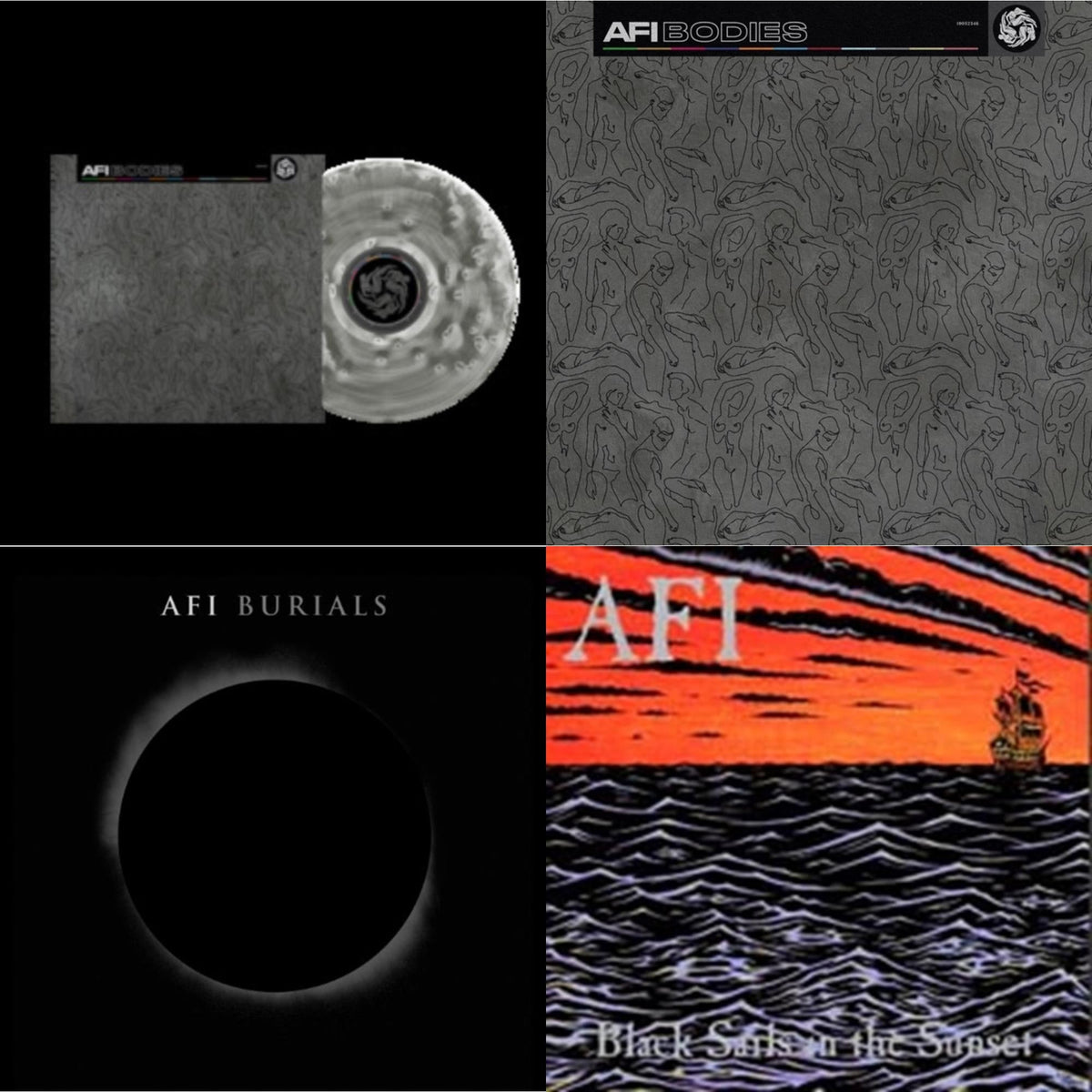 Bodies & Bodies (I) & Burials & Black Sails In The Sunset