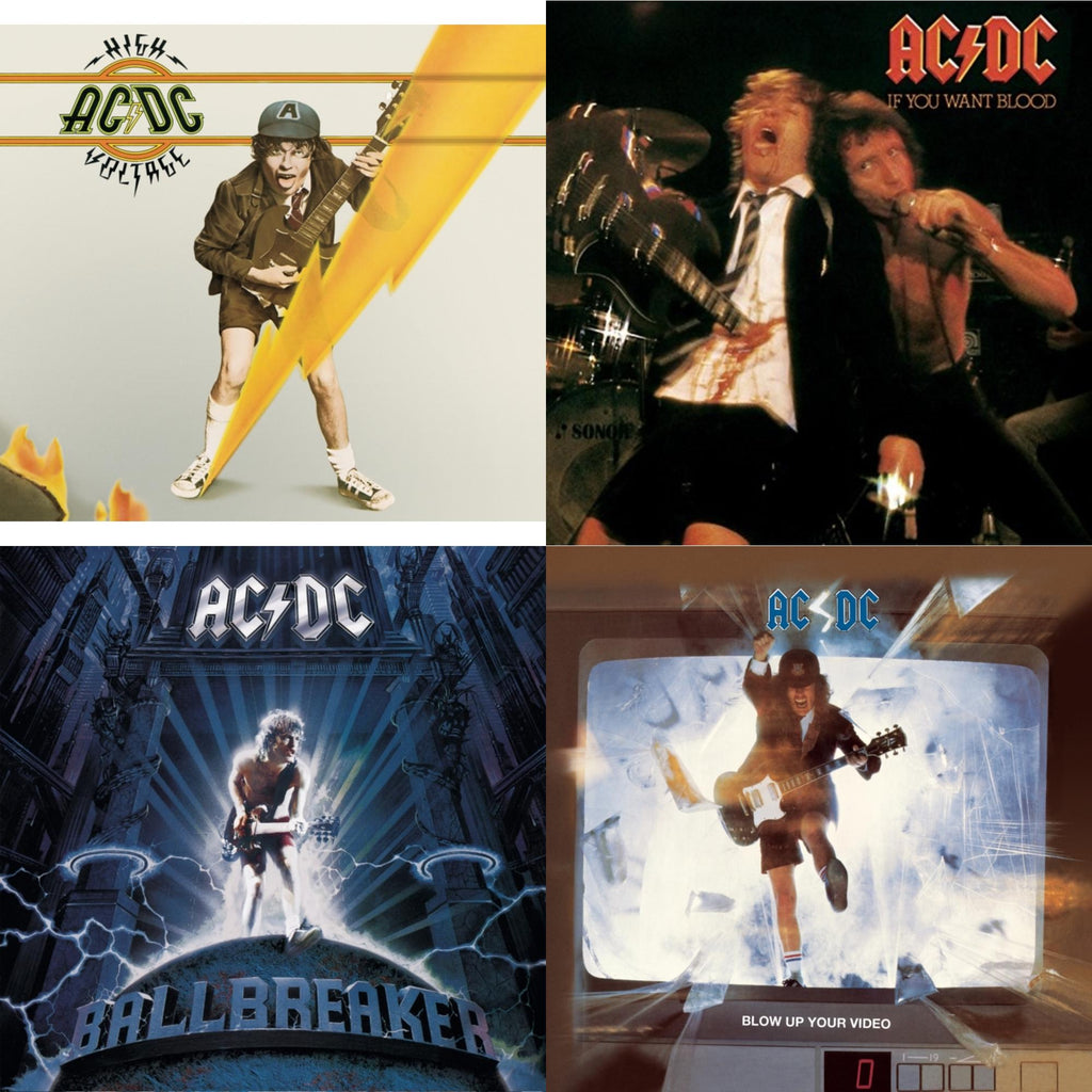High Voltage & If You Want Blood You've Got It & Ballbreaker & Blow Up Your Video