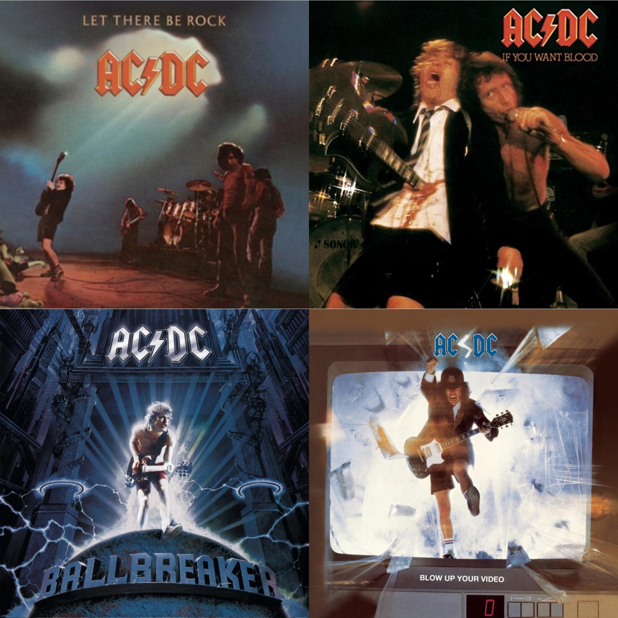 Let There Be Rock & If You Want Blood You've Got It & Ballbreaker & Blow Up Your Video