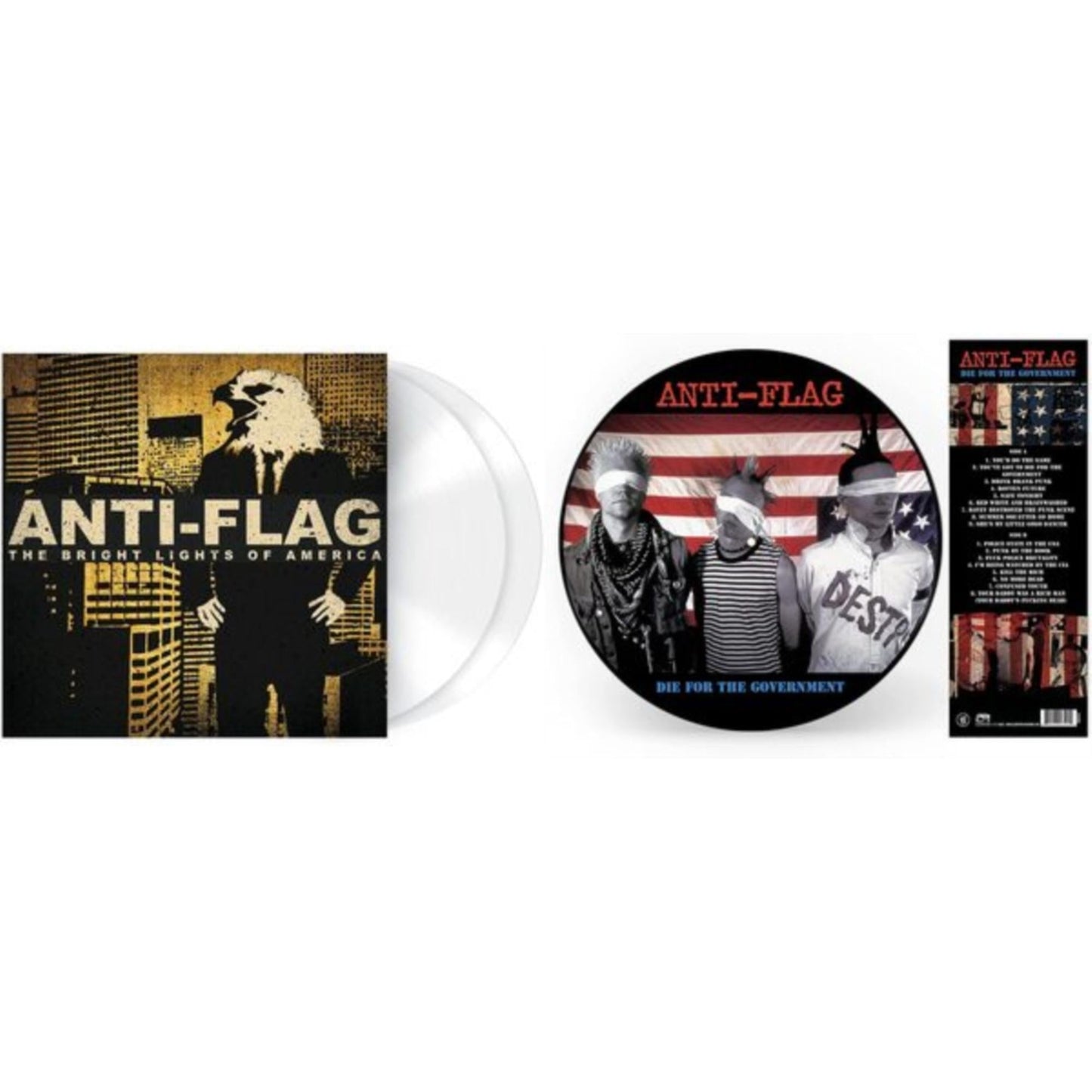 This is a 2 LP Vinyl SKU bundle.
1.This LP Vinyl is brand new.Format: LP VinylMusic Style: PunkThis item's title is: Bright Lights Of America (2LP/180G/Solid White Vinyl)Artist: Anti-FlagLabel: MUSIC ON VINYLBarcode: 8719262020610Release Date: 8/20/2021
2.This LP Vinyl is brand new.