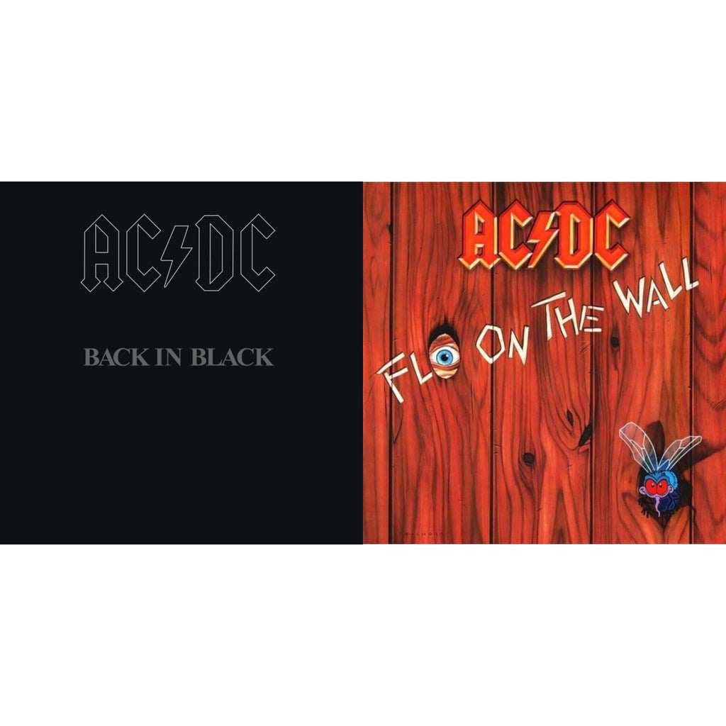 Back In Black (180G) & Fly On The Wall (180G)