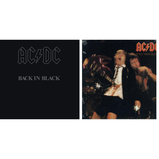 This is a 2 LP Vinyl SKU bundle.
1.This LP Vinyl is brand new.Format: LP VinylMusic Style: Hard RockThis item's title is: Back In Black (180G)Artist: Ac/DcLabel: LEGACYBarcode: 696998020719Release Date: 10/14/2003
2.This LP Vinyl is brand new.