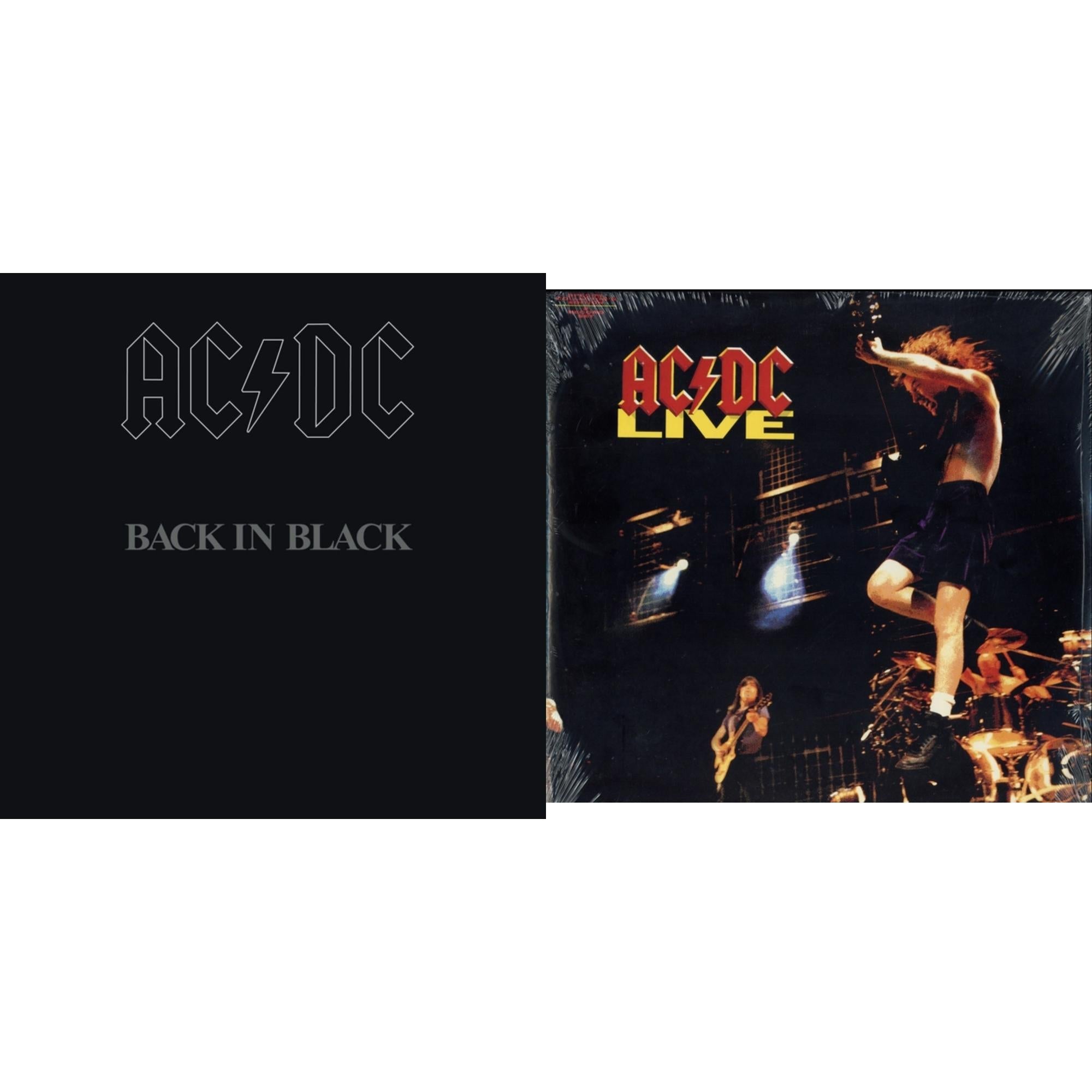 Back In Black (180G) & Live (2LP/180G)