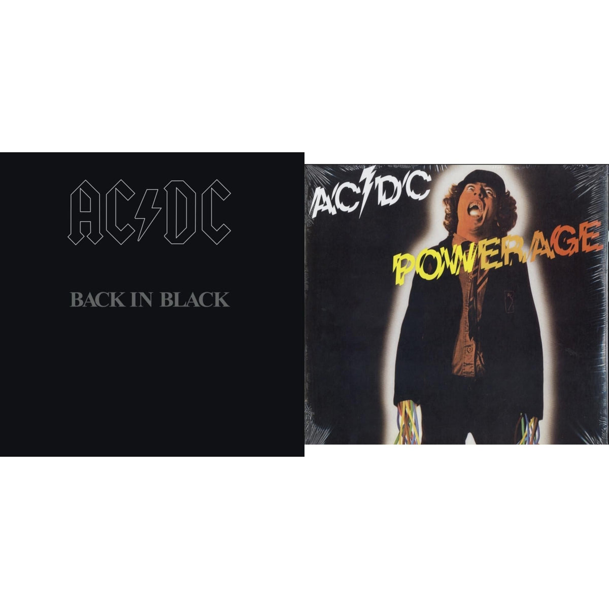 Powerage (180G) & Back In Black (180G)