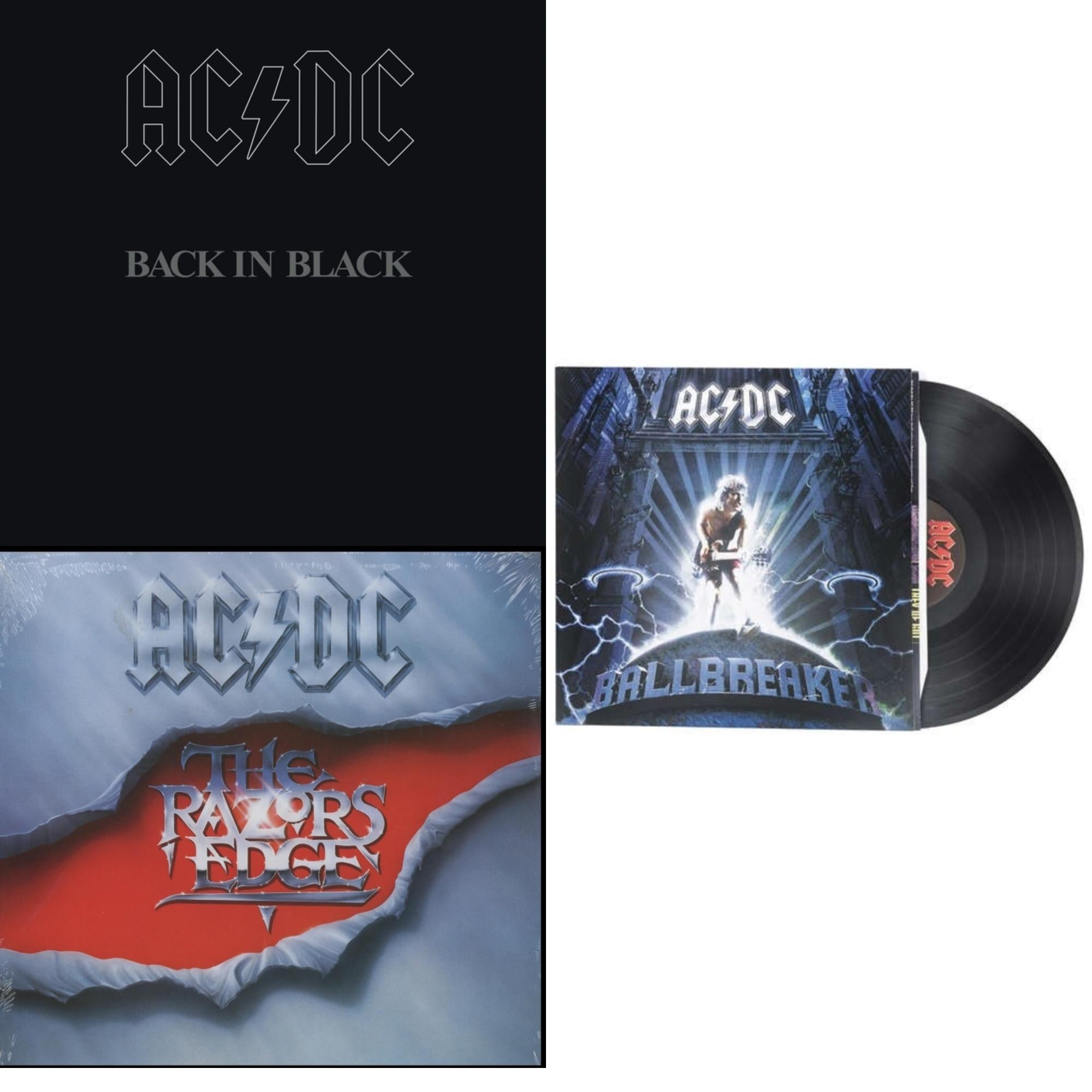 Back In Black (180G) & Razor’S Edge (180G) & Ballbreaker (180G)