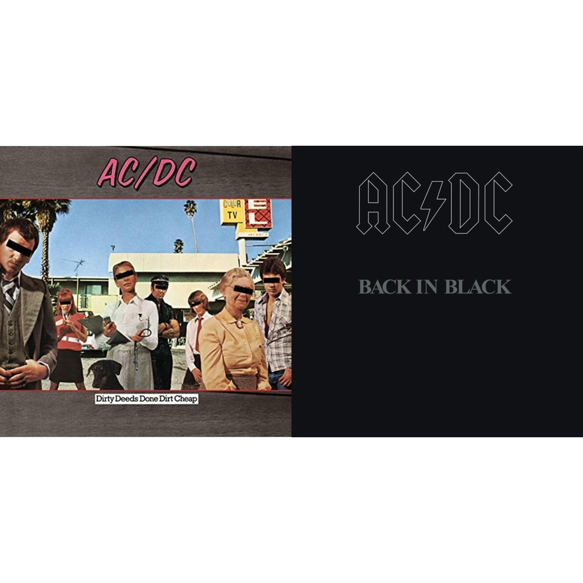 Dirty Deeds Done Dirt Cheap & Back In Black