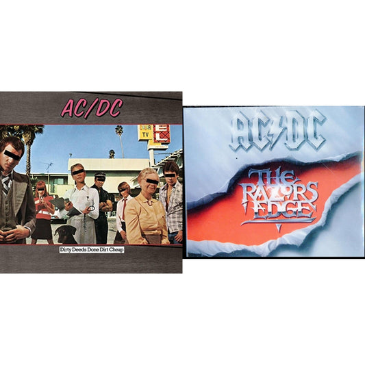 This is a 2 CD SKU bundle.
1.This CD is brand new.Format: CDMusic Style: Blues RockThis item's title is: Dirty Deeds Done Dirt CheapArtist: Ac/DcLabel: Albert ProductionsBarcode: 696998020221Release Date: 2/18/2003
2.This CD is brand new.