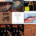 74 Jailbreak & Let There Be Rock & Powerage & For Those About To Rock & Flick Of The Switch & Razor's Edge & Live & Live & Fly On The Wall