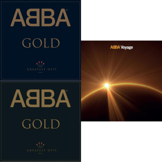This is a 3 LP Vinyl SKU bundle.
1.This LP Vinyl is brand new.Format: LP VinylMusic Style: DiscoThis item's title is: Gold (2LP)Artist: AbbaBarcode: 600753511060Release Date: 9/2/2014
2.This LP Vinyl is brand new.
