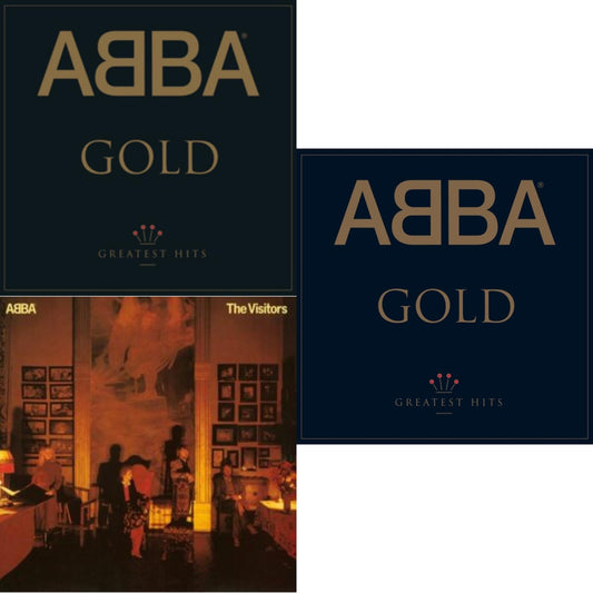 This is a 3 LP Vinyl SKU bundle.
1.This LP Vinyl is brand new.Format: LP VinylMusic Style: DiscoThis item's title is: Gold (2LP)Artist: AbbaBarcode: 600753511060Release Date: 9/2/2014
2.This LP Vinyl is brand new.