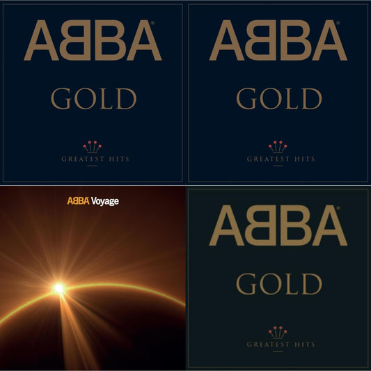 This is a 4 LP Vinyl SKU bundle.
1.This LP Vinyl is brand new.Format: LP VinylMusic Style: DiscoThis item's title is: Gold (2LP)Artist: AbbaBarcode: 600753511060Release Date: 9/2/2014
2.This LP Vinyl is brand new.