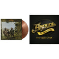 America - 50Th Anniversary & Hat Trick (Limited/Orange & Black Mixed/180G) - LP Vinyl Bundle