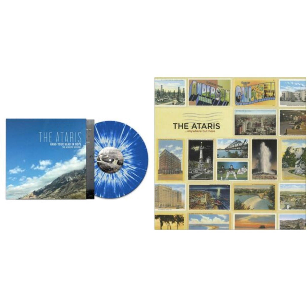 Anywhere But Here (Yellow/Black Splatter LP Vinyl) & Hang Your Head In Hope - Acoustic Sessions (Blue/White Splatter LP Vinyl)