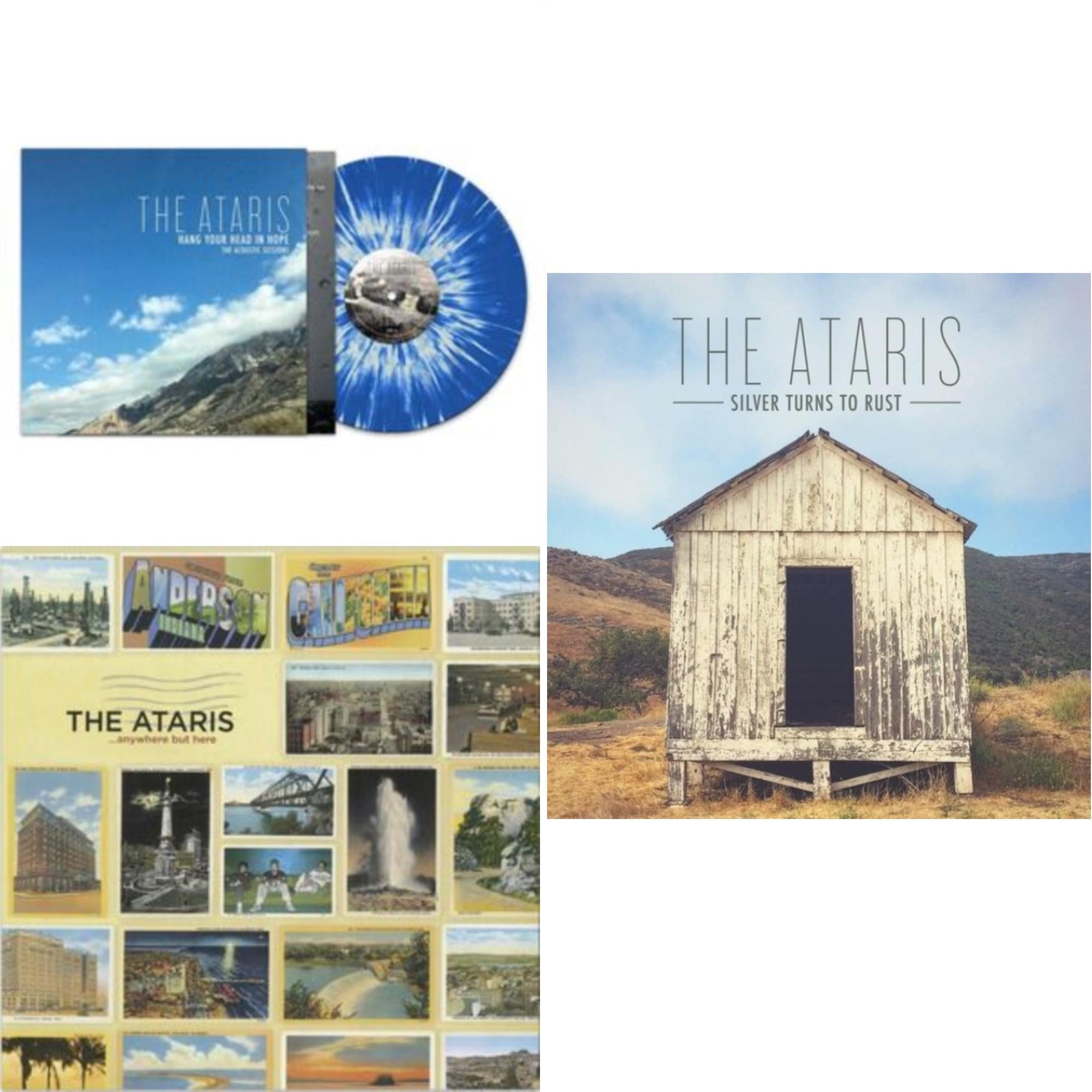 Anywhere But Here (Yellow/Black Splatter LP Vinyl) & Silver Turns To Rust (Blue Haze LP Vinyl) & Hang Your Head In Hope - Acoustic Sessions (Blue/White Splatter LP Vinyl)