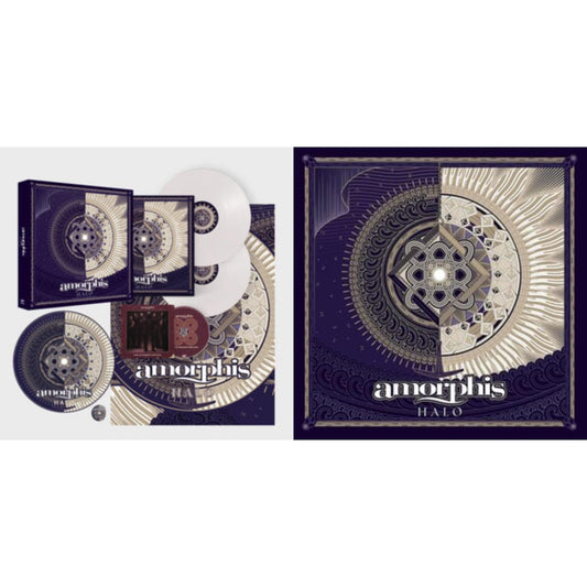 This is a 2 LP Vinyl SKU bundle.
1.This LP Vinyl is brand new.Format: LP VinylMusic Style: Progressive MetalThis item's title is: Halo (Deluxe/Boxset/White LP Vinyl/CD/Slip Mat/PosterArtist: AmorphisLabel:  LLC AFFILIATE RECORDSBarcode: 4251981700731Release Date: 3/11/2022
2.