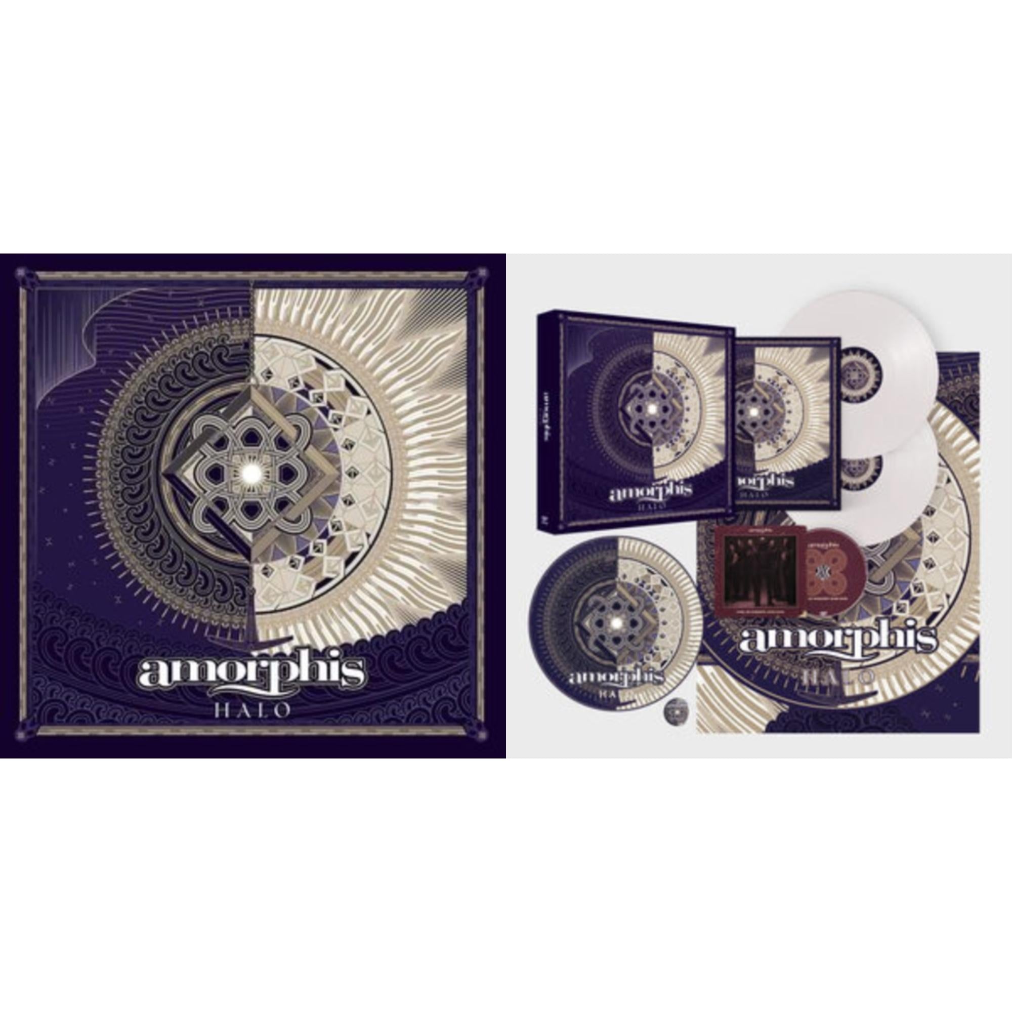 This is a 2 LP Vinyl SKU bundle.
1.This LP Vinyl is brand new.Format: LP VinylMusic Style: Melodic Death MetalThis item's title is: Halo (Red Transparent LP Vinyl)Artist: AmorphisLabel: ATOMIC FIREBarcode: 4251981700298Release Date: 3/11/2022
2.This LP Vinyl is brand new.