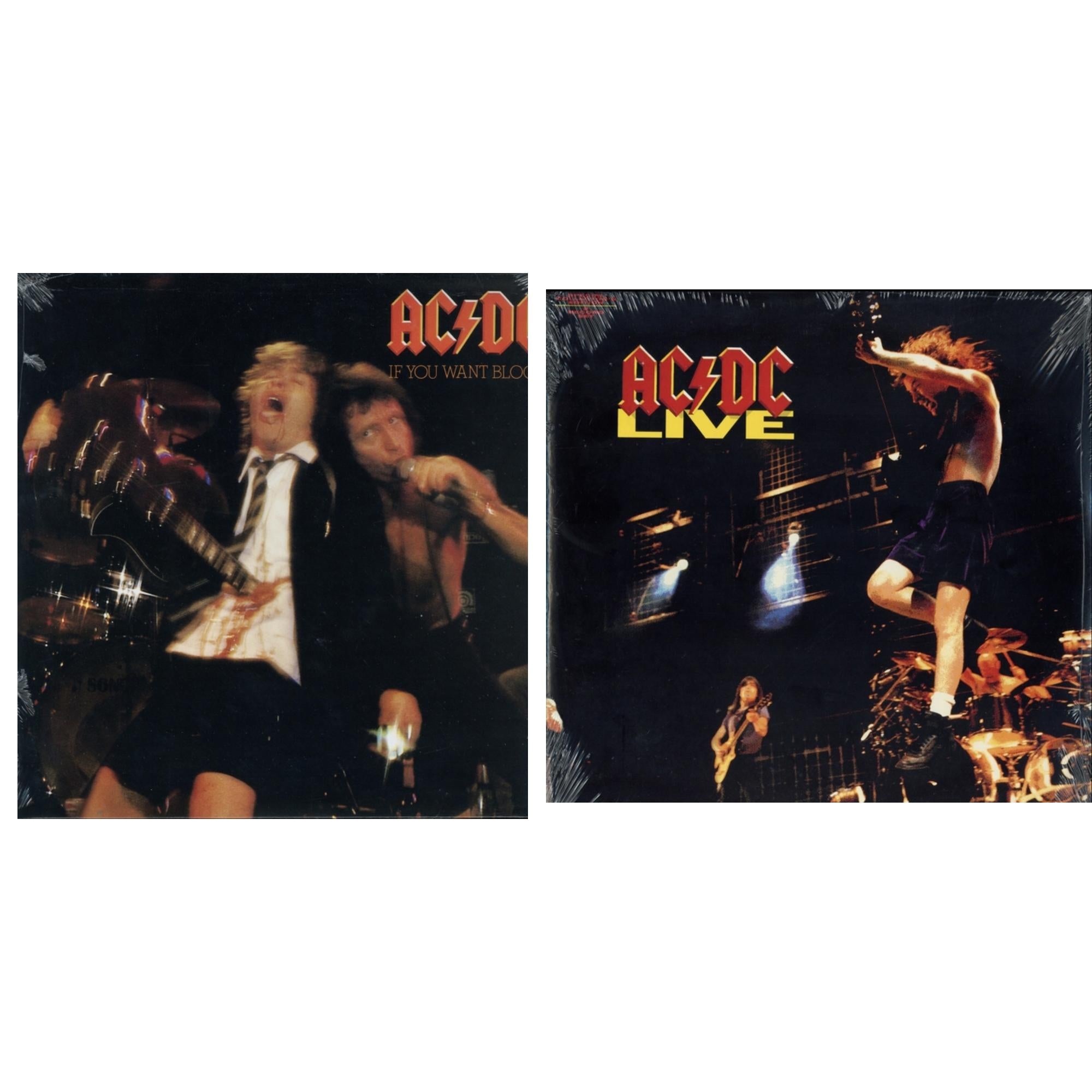 This is a 2 LP Vinyl SKU bundle.
1.This LP Vinyl is brand new.Format: LP VinylMusic Style: Hard RockThis item's title is: If You Want Blood You've Got It (180G)Artist: Ac/DcLabel: LEGACYBarcode: 696998020511Release Date: 10/14/2003
2.This LP Vinyl is brand new.