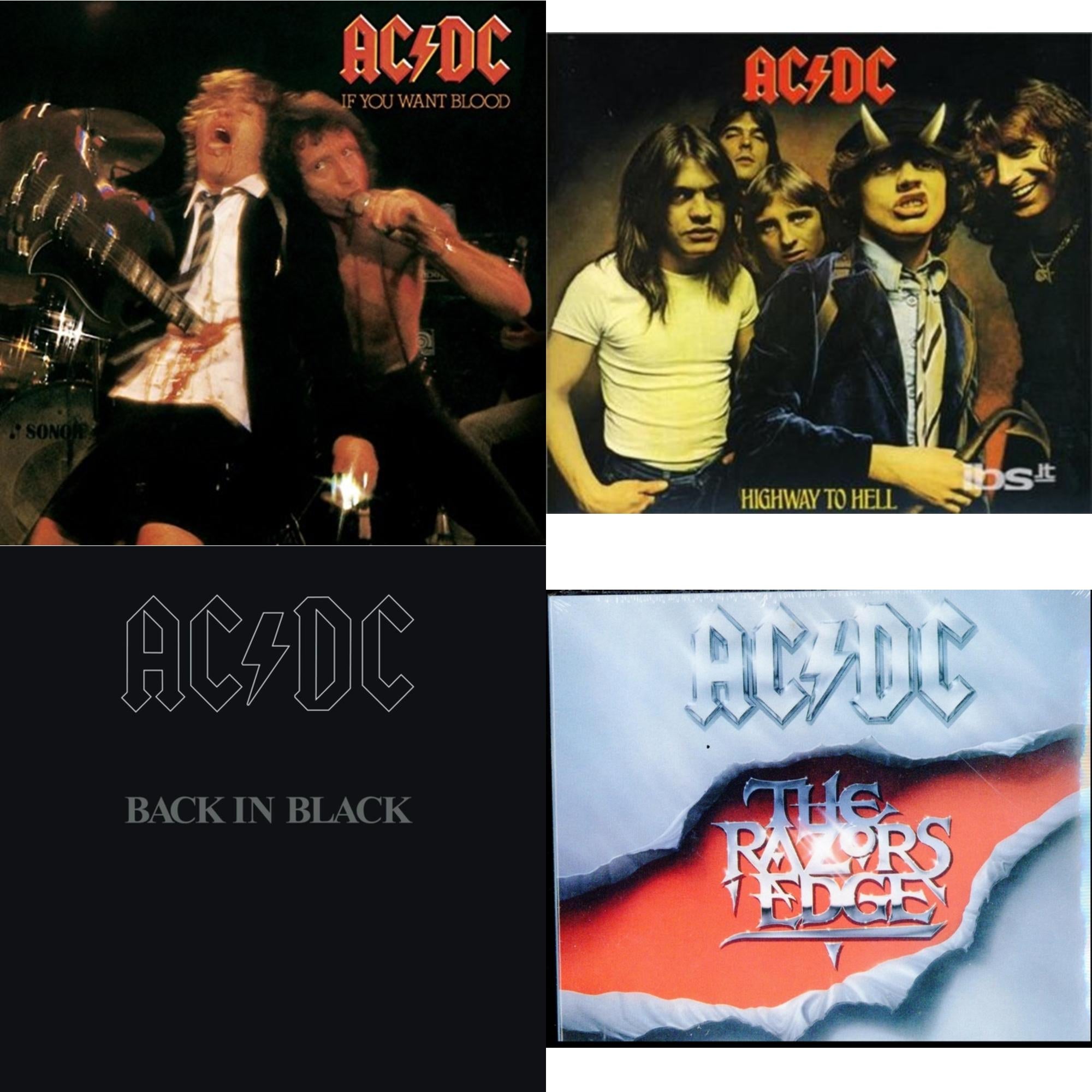 If You Want Blood You've Got It & Highway To Hell & Back In Black & Razor's Edge
