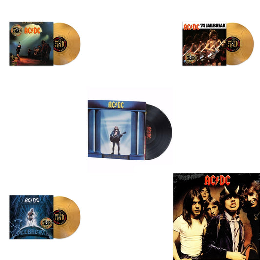 This is a 5 LP Vinyl SKU bundle.
1.This LP Vinyl is brand new.Format: LP VinylThis item's title is: Let There Be Rock (50Th Anniversary/Gold Color LP Vinyl)Artist: Ac/DcBarcode: 196588733314Release Date: 6/21/2024
2.This LP Vinyl is brand new.