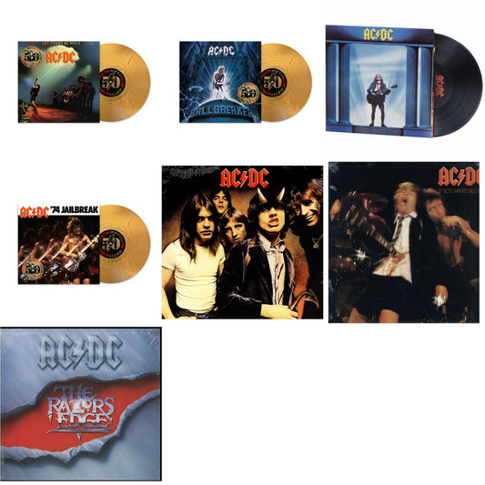 This is a 7 LP Vinyl SKU bundle.
1.This LP Vinyl is brand new.Format: LP VinylThis item's title is: Let There Be Rock (50Th Anniversary/Gold Color LP Vinyl)Artist: Ac/DcBarcode: 196588733314Release Date: 6/21/2024
2.This LP Vinyl is brand new.