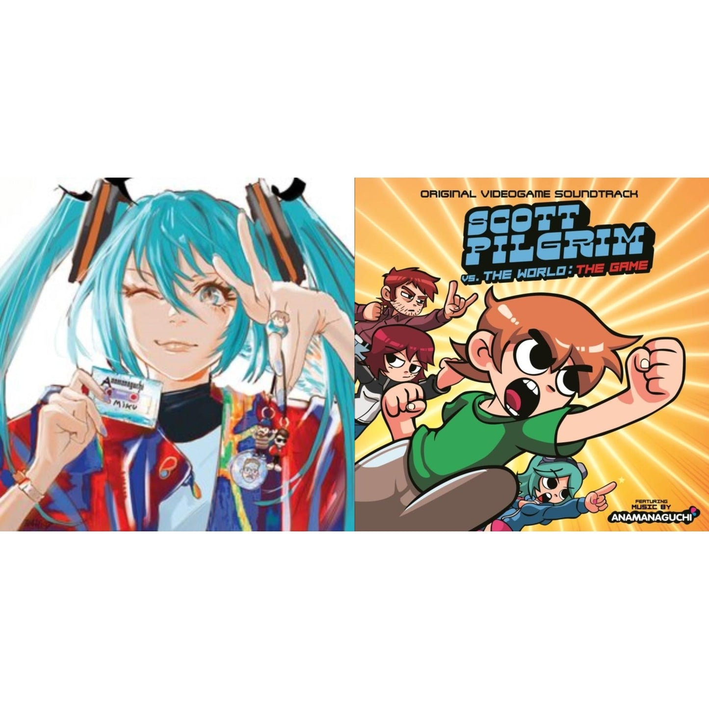 This is a 2 LP Vinyl SKU bundle.
1.This LP Vinyl is brand new.Format: LP VinylMusic Style: ChiptuneThis item's title is: Miku (Teal LP Vinyl)Artist: AnamanaguchiLabel: POLYVINYL RECORDSBarcode: 644110043917Release Date: 7/22/2022
2.This LP Vinyl is brand new.