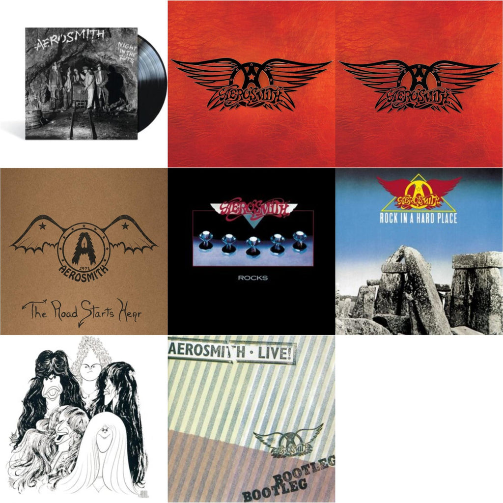 This is a 8 LP Vinyl SKU bundle.
1.This LP Vinyl is brand new.Format: LP VinylMusic Style: Hard RockThis item's title is: Night In The RutsArtist: AerosmithLabel: CAPITOLBarcode: 602455248657Release Date: 5/26/2023
2.This LP Vinyl is brand new.
