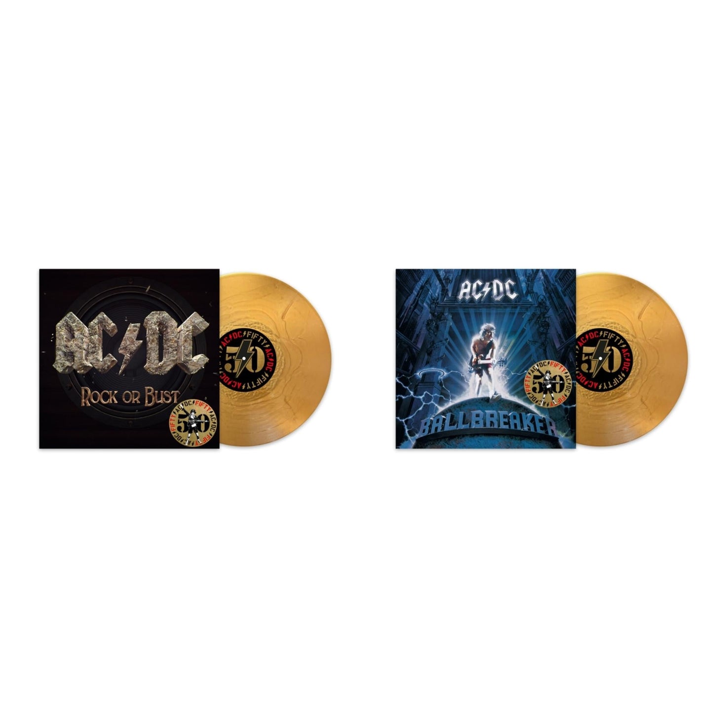 This is a 2 LP Vinyl SKU bundle.
1.This LP Vinyl is brand new.Format: LP VinylThis item's title is: Rock Or Bust (50Th Anniversary/Gold Color LP Vinyl)Artist: Ac/DcBarcode: 196588733918Release Date: 6/21/2024
2.This LP Vinyl is brand new.