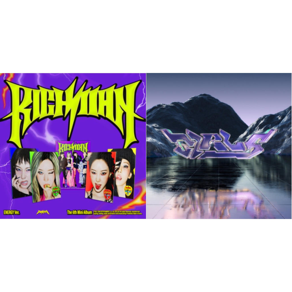 Rich Man (6Th Mini Album) (Energy Ver.) (Giselle Version) & Girls (Digipak Ver.)