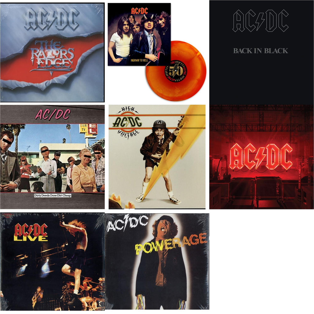 This is a 8 LP Vinyl SKU bundle.
1.This LP Vinyl is brand new.Format: LP VinylMusic Style: Hard RockThis item's title is: Power Up (180G/Gatefold Jacket/Inner Sleeve)Artist: Ac/DcLabel: COLUMBIABarcode: 194397255614Release Date: 11/13/2020
2.This LP Vinyl is brand new.