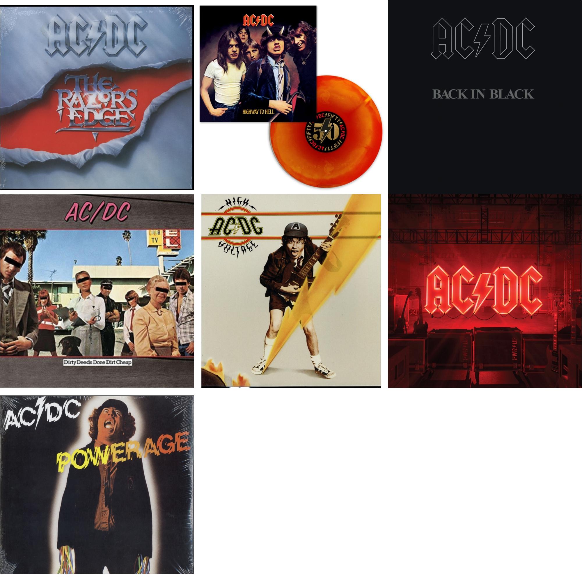 This is a 7 LP Vinyl SKU bundle.
1.This LP Vinyl is brand new.Format: LP VinylMusic Style: Hard RockThis item's title is: Power Up (180G/Gatefold Jacket/Inner Sleeve)Artist: Ac/DcLabel: COLUMBIABarcode: 194397255614Release Date: 11/13/2020
2.This LP Vinyl is brand new.