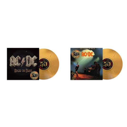 This is a 2 LP Vinyl SKU bundle.
1.This LP Vinyl is brand new.Format: LP VinylThis item's title is: Rock Or Bust (50Th Anniversary/Gold Color LP Vinyl)Artist: Ac/DcBarcode: 196588733918Release Date: 6/21/2024
2.This LP Vinyl is brand new.