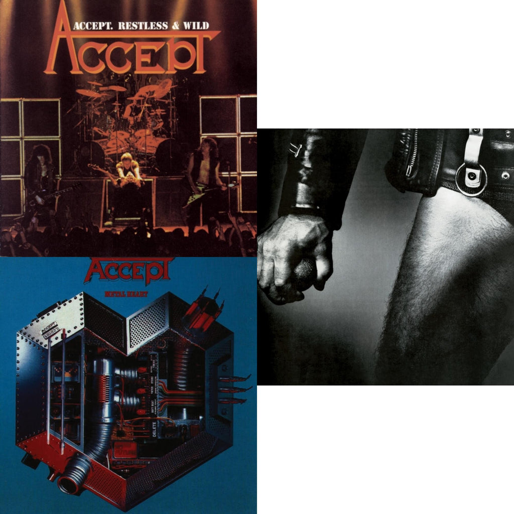 Accept - Balls To The Wall & Metal Heart & Restless & Wild - CD Bundle