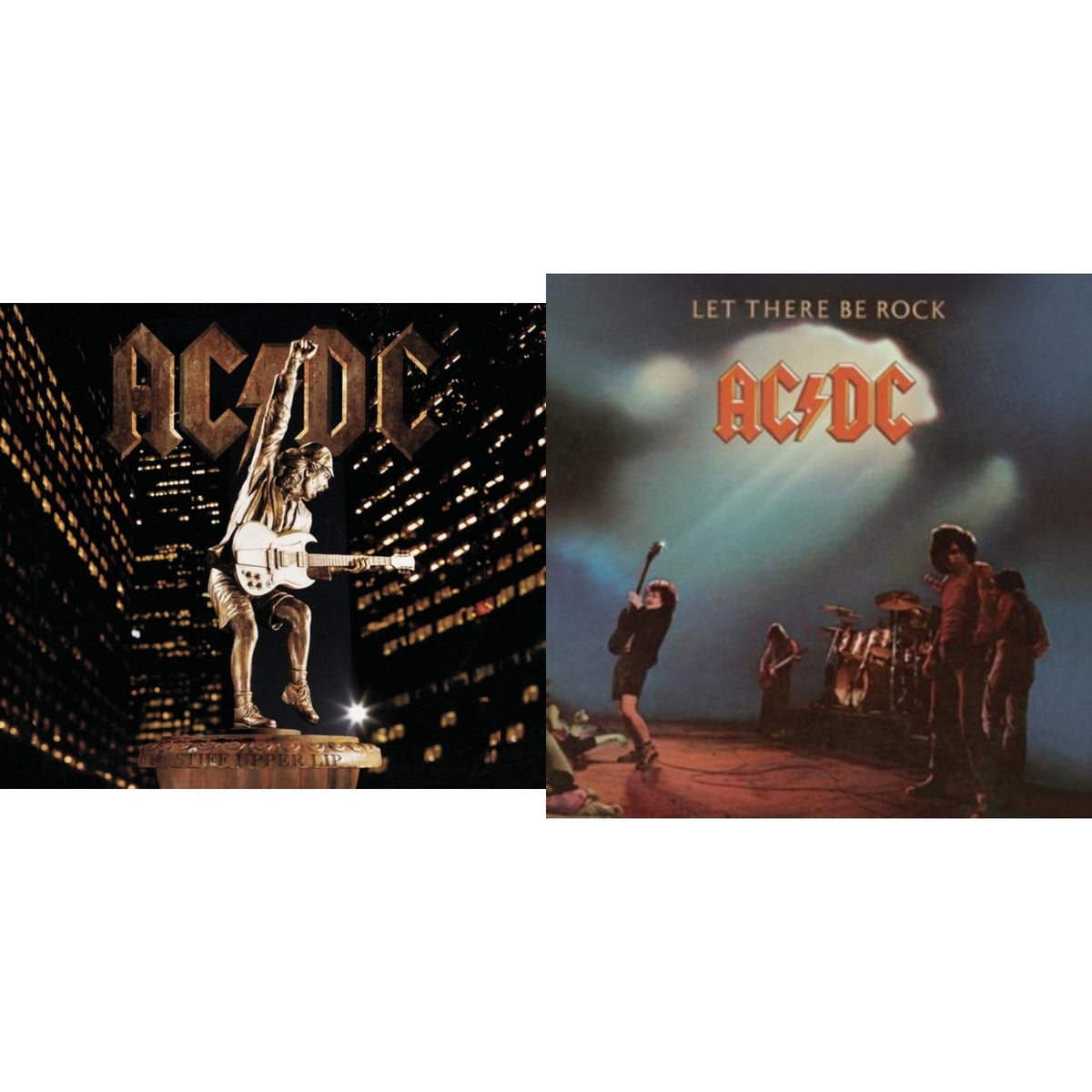 Let There Be Rock & Stiff Upper Lip