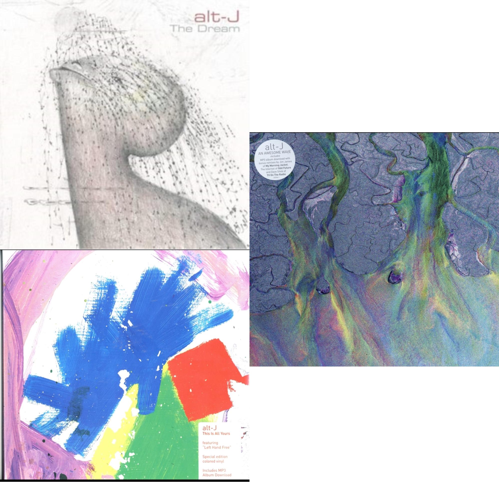 This is a 3 LP Vinyl SKU bundle.
1.This LP Vinyl is brand new.Format: LP VinylMusic Style: ExperimentalThis item's title is: Dream (Milky Clear LP Vinyl) (I)Artist: Alt-JLabel: Infectious MusicBarcode: 075678641824Release Date: 2/11/2022
2.This LP Vinyl is brand new.