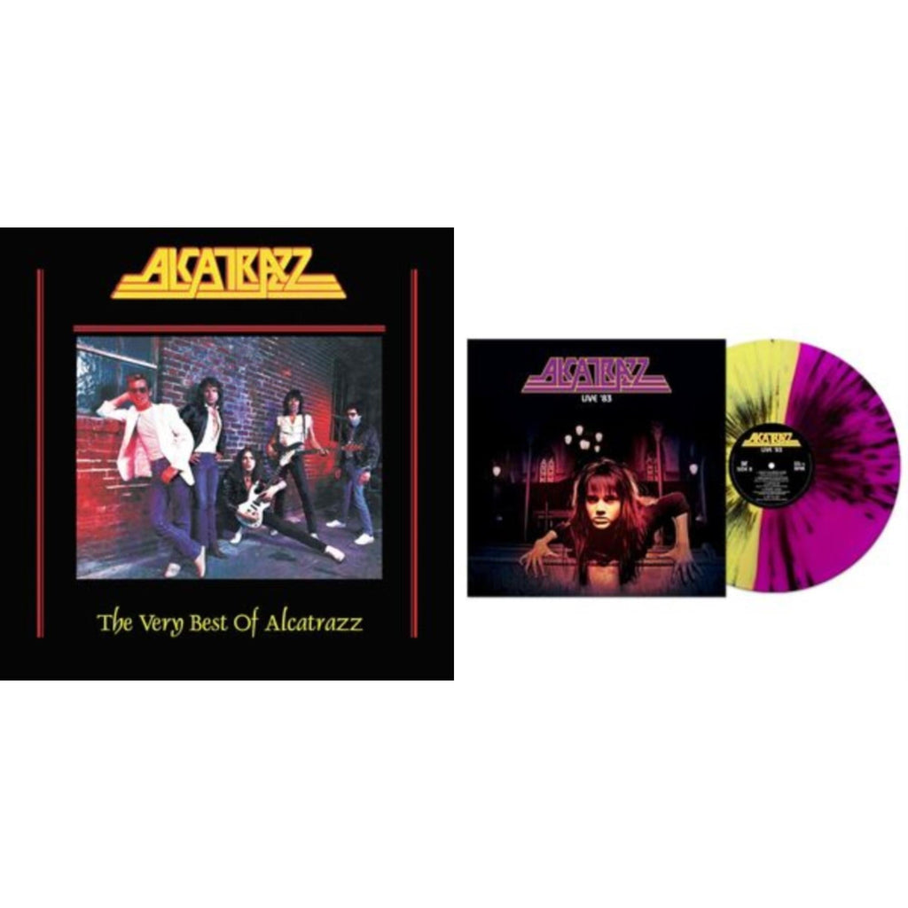 Very Best Of Alcatrazz (Red LP Vinyl) & Live '83 (Yellow/Purple Splatter LP Vinyl)