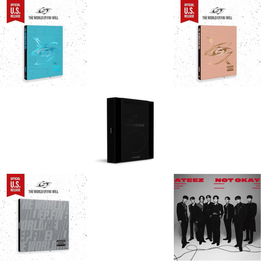 This is a 5 CD SKU bundle.
1.This CD is brand new.Format: CDThis item's title is: World Ep.Fin : Will - (Z Ver.) (Us Basic)Artist: AteezBarcode: 810141850699Release Date: 12/1/2023
2.This CD is brand new.Format: CDThis item's title is: World Ep.