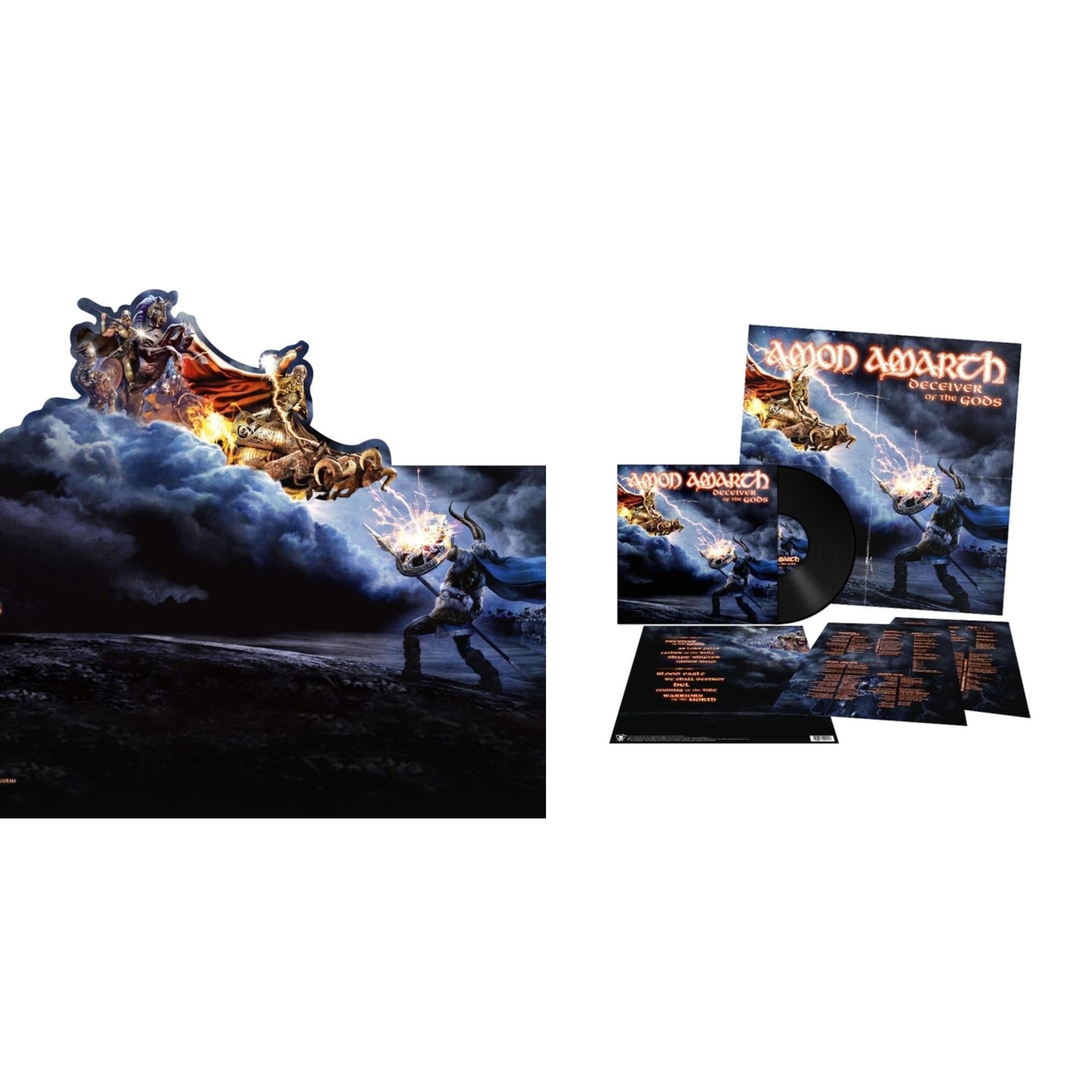 This is a 2 LP Vinyl SKU bundle.
1.This LP Vinyl is brand new.Format: LP VinylMusic Style: Death MetalThis item's title is: Deceiver Of The GodsArtist: Amon AmarthLabel: METAL BLADE RECORDSBarcode: 039841556216Release Date: 2/23/2018
2.This LP Vinyl is brand new.