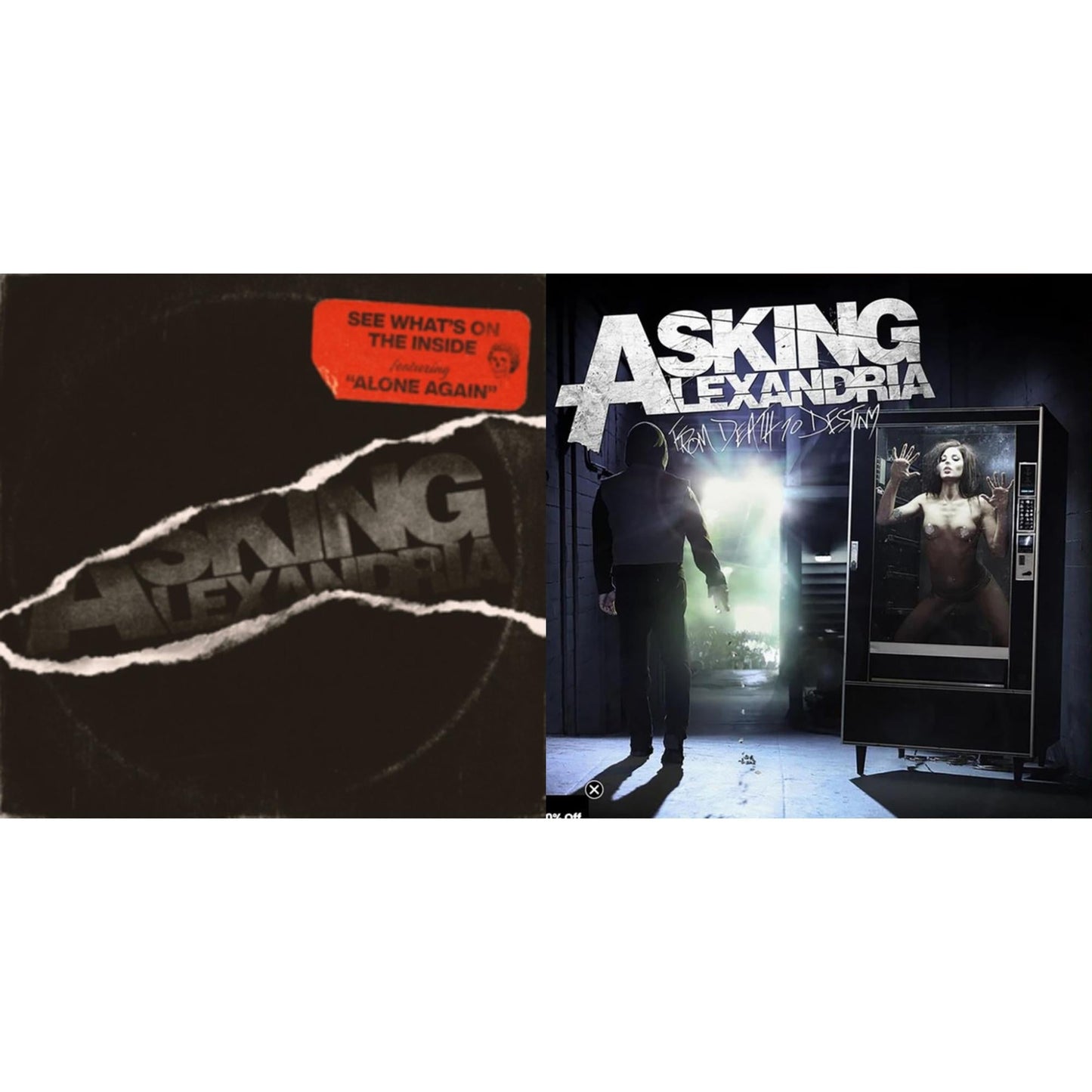 This is a 2 LP Vinyl SKU bundle.
1.This LP Vinyl is brand new.Format: LP VinylMusic Style: Heavy MetalThis item's title is: See What's On The Inside (Deluxe)Artist: Asking AlexandriaLabel: BETTER NOISE MUSICBarcode: 849320056157Release Date: 4/8/2022
2.This LP Vinyl is brand new.