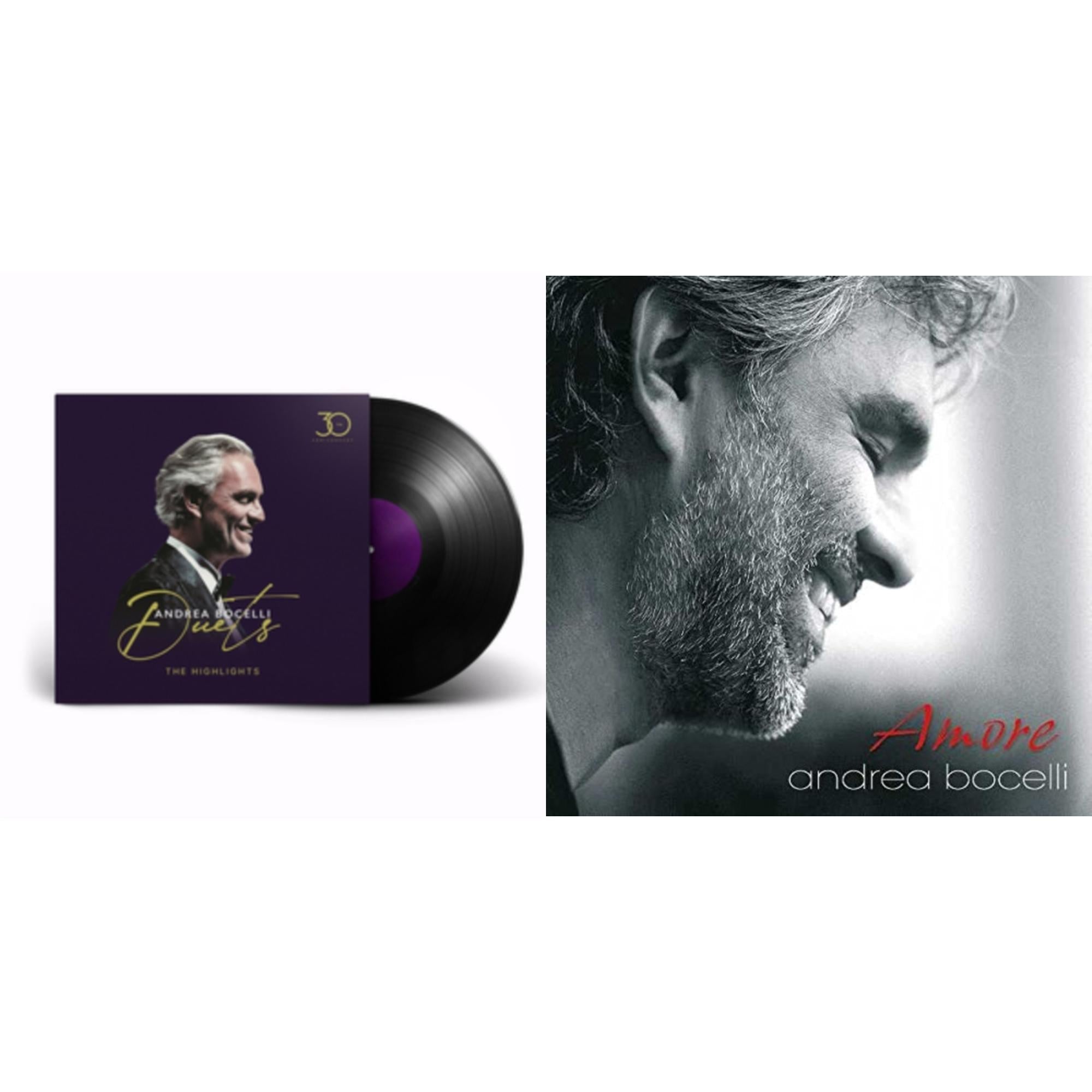 This is a 2 LP Vinyl SKU bundle.
1.This LP Vinyl is brand new.Format: LP VinylThis item's title is: Duets (30Th Anniversary)Artist: Andrea BocelliLabel: DeccaBarcode: 602465241068Release Date: 10/25/2024
2.This LP Vinyl is brand new.