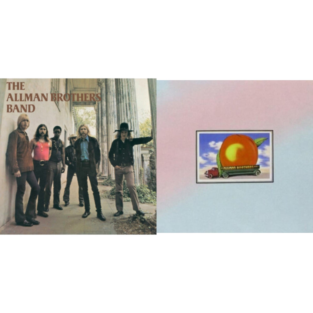 Allman Brothers Band & Eat A Peach (Light Pink & Light Blue LP Vinyl)