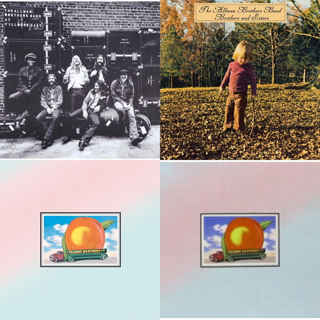 Live At Fillmore East & Brothers & Sisters & Eat A Peach (2LP) & Eat A Peach (Light Pink & Light Blue LP Vinyl)