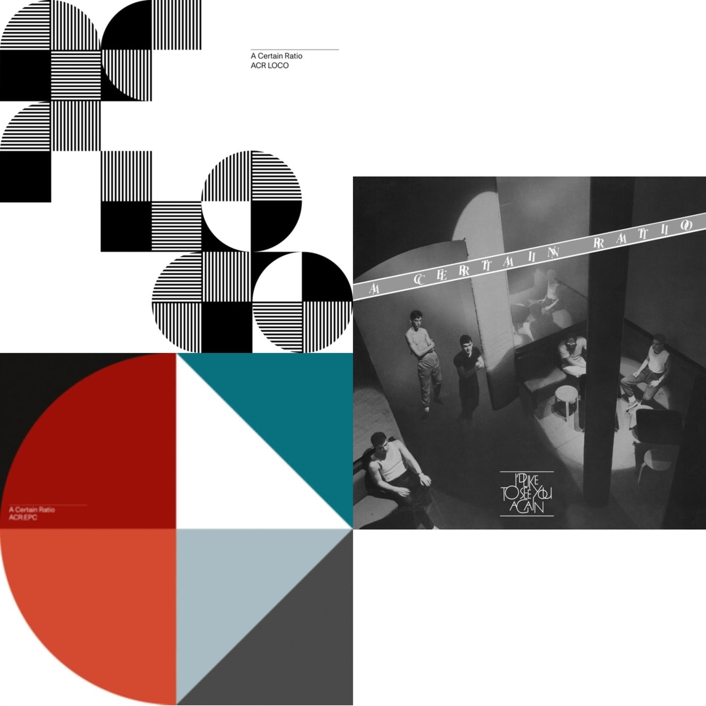 This is a 3 LP Vinyl SKU bundle.
1.This LP Vinyl is brand new.Format: LP VinylMusic Style: ElectroThis item's title is: Acr:Epc (Limited Edition/Cornflour Blue LP Vinyl)Artist: A Certain RatioLabel: MUTEBarcode: 5400863044350Release Date: 7/2/2021
2.This LP Vinyl is brand new.